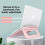 Folding tablet computer cooling bracket, triangle stable, silicone non-slip design, hollow heat dissipation, ABS material. 2