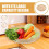 Countertop Fruit Basket Woven Bamboo Kitchen Use 1Pack 5