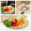 Countertop Fruit Basket Woven Bamboo Kitchen Use 1Pack 7