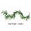 Artificial Norfolk Pine Garland 6FT Dark Green 5
