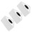 12Pièces Stations Logo Microphone Plastique Polyvalentes Couleur Mixte 3