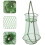 2Pièces Filet De Pliable Vert En Matière Résistante Pour Animaux 8