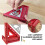 Règle triangulaire en aluminium avec repères d'angle, 12 cm 5