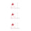 3Ensembles Support Stable En Plastique Rouge Pour Figurines Ajustable 10