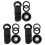 3Sets Handy Set Acryl Schwarz Weitwinkel Fisheye Makro 4
