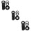 3Sets Handy Set Acryl Schwarz Weitwinkel Fisheye Makro 11