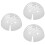 3Pièces Doublure Casquette Bump Cap Ttpe Durable Confort 8