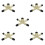 5Pièces Support Queue Snooker Métal Base Caoutchouc Anti- 10