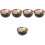 5Pièces Mini Food PVC Multi Usage Décor Maison De Élégante 6