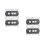 4Pièces Cassette Audio Vintage En Plastique Pour 8
