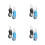 8Pièces Outils Compact De Réparation Divot Golf Manche Aluminium 6