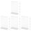 24Pièces Support Transparent Pour Menu Stand D’affichage 4
