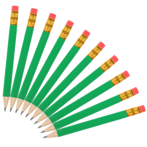 360Pièces Crayons Verts Ergonomiques En Bois Pour Et École 2