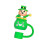 Bouchon de paille trèfle pour la Saint-Patrick, réutilisable 3