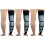 3Pièces Manchons Compression Mollet Pour Basketball Et Running 4