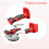 Cordless Tile Leveling Machine 5" Suction Cup Ergonomic 3
