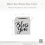Trælåg til servietæsker med 'Bless You'-design 4