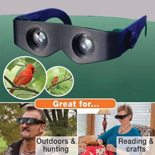 Μεγέθυνση 400% Κιάλια Hands-Free Μεγεθυντικοί φακοί Μεγέθυνση τηλεόρασης για χέρια - 2