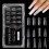 Capsules transparentes doubles pour extensions d'ongles (288 pièces) 2