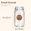 Glasbehälter mit luftdichten Deckeln, 34 oz (ca. 1 Liter), 3er-Set 2