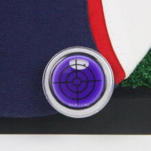 Marqueur de balle de golf avec clip pour casquette et niveau à bulle, ensemble rond, portable et amovible avec clip pour casquette – Compatible