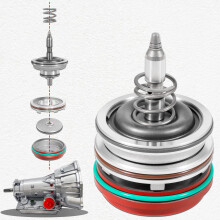 Gruppo pistone servo ad alte prestazioni per Corvette con coperchio, anello elastico e perno per trasmissioni GM 700R4 4L60E 4L65E 4L70E dal 1982 al