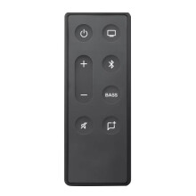 Telecomando per soundbar e altoparlanti Bluetooth – 2 batterie AAA