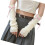 Gemütlich gestrickte Armstulpen, Halbfinger-Design,-Rosa 1