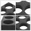 1Pcs Beverage Takeout Holder Foam Cup Compartment Rack Black for Takeaways 6
