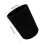 Plastic Black Trash Container with Sturdy Design for Bedroom Kitchen Bathroom 2