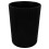 Plastic Black Trash Container with Sturdy Design for Bedroom Kitchen Bathroom 5