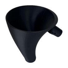 Flour Funnel for KitchenAid Stand Mixer Black