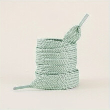 Flat Shoelaces with Durable PVC Tips - Versatile for Sneakers, Casual & Outdoor Footwear