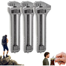 Titanium multiværktøjsnøgle med flaskeåbner