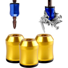 Upgraded 5-Piece Magnetic Screwdriver Head Set with Anti-Slip Grip & Removable Coil – Compatible with Standard Drill Bits
