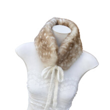 Japanischer Plüschschal oder Ohrenschützer für warme Wintertage, weicher, bequemer Stoff, leicht, Unisex-Accessoire