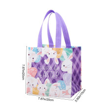 Easter Gift Bag – Reusable Non-Woven Tote with Bunny &