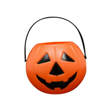 Halloweenpumpahink med handtag 11,5 x 14,5 cm