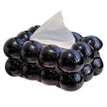 Couvercle de boîte à mouchoirs en forme de bulle – Plastique, Moderne
