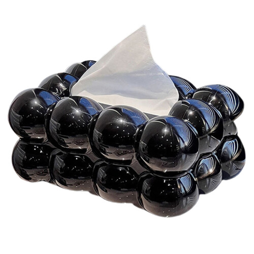 Couvercle de boîte à mouchoirs en forme de bulle – Plastique, Moderne