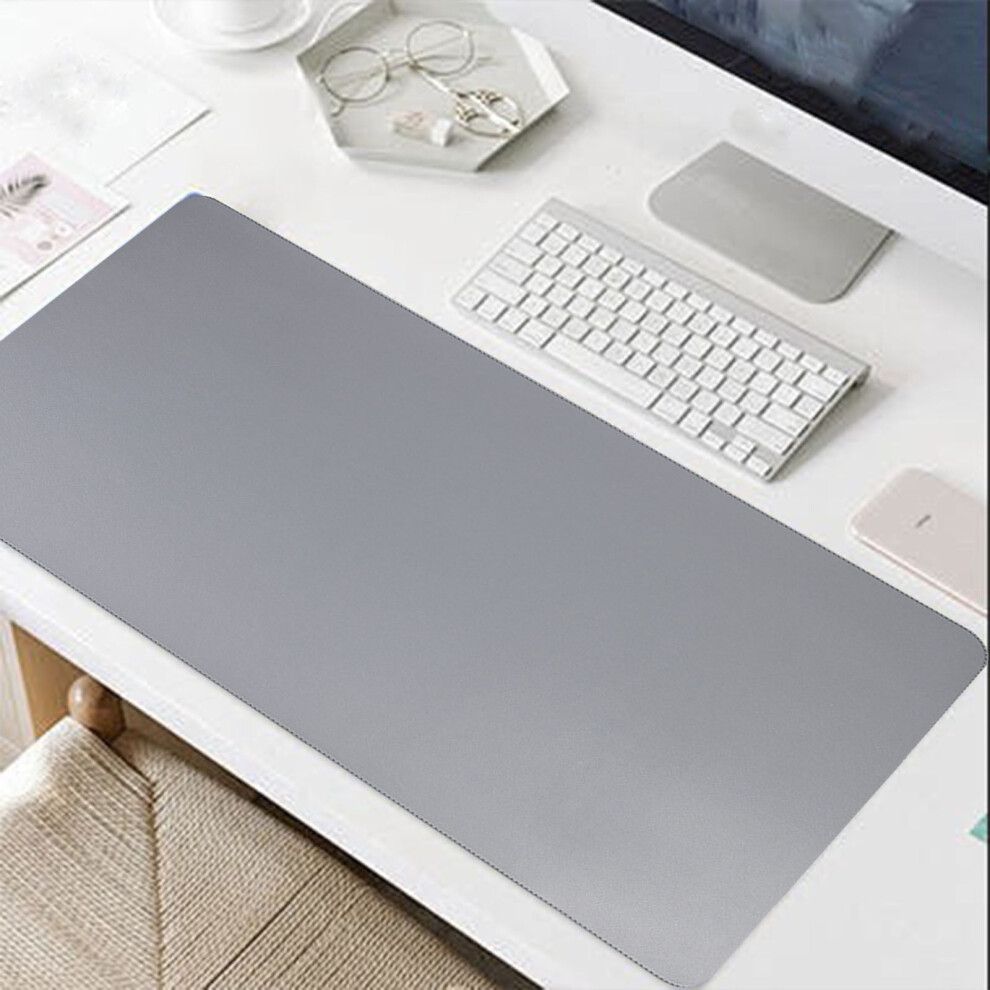 Cork Bottom Mouse Pad Â Nonslip Leather Desk Pad For Gaming & Office, Eco-Friendly, Soft Writing Surface, Compatible With All Mice 9083649232163