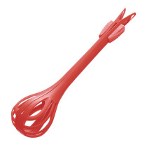 Manual Egg Beater Whisk, Non-Stick Wire Hand Mixer for Cooking & Baking, Heat Resistant Nylon, 11-inch