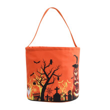 Halloween LED Candy Basket Bag 25x28cm
