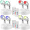 4-Pack Wireless RGB LED Dual-Head Spotlights 1