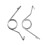 Handbrake Return Spring Rear Parking Lever Caliper Return Springs 5