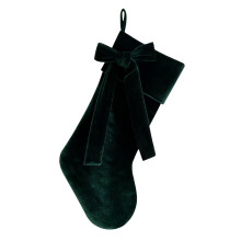Red & Green Velvet Christmas Stockings 20in (Pack of 4)
