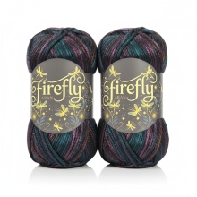 Fio metálico iridescente Firefly com brilho, 100g
