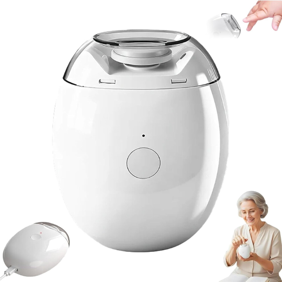 Electric Nail Clipper with Light for Elderly Adults