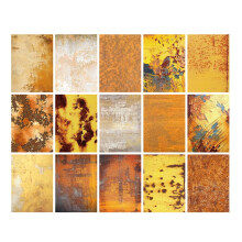 Papel para Scrapbook Retrô com Textura Antiga - 30 Folhas