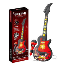Guitar Toy with Microphone and Lights 1pc